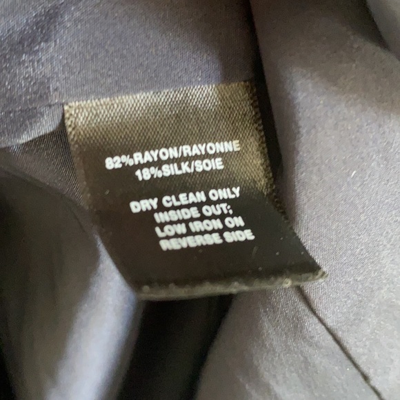 Lafayette 148 New York navy velvet coat - Picture 6 of 6